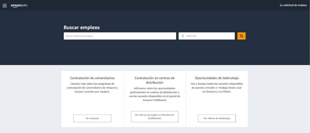 curriculum para amazon