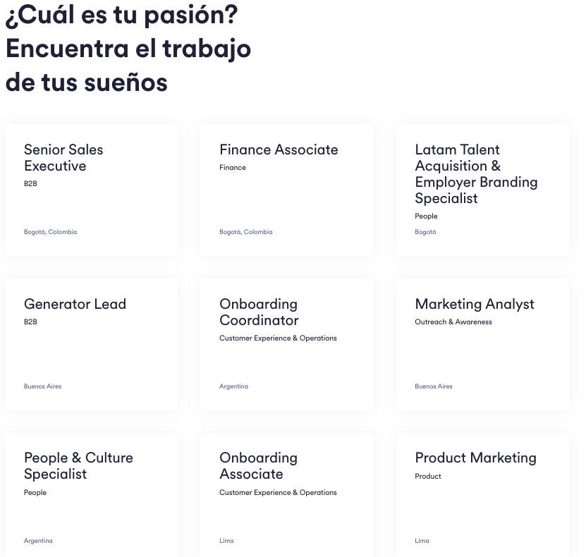 Trabajar en Cabify