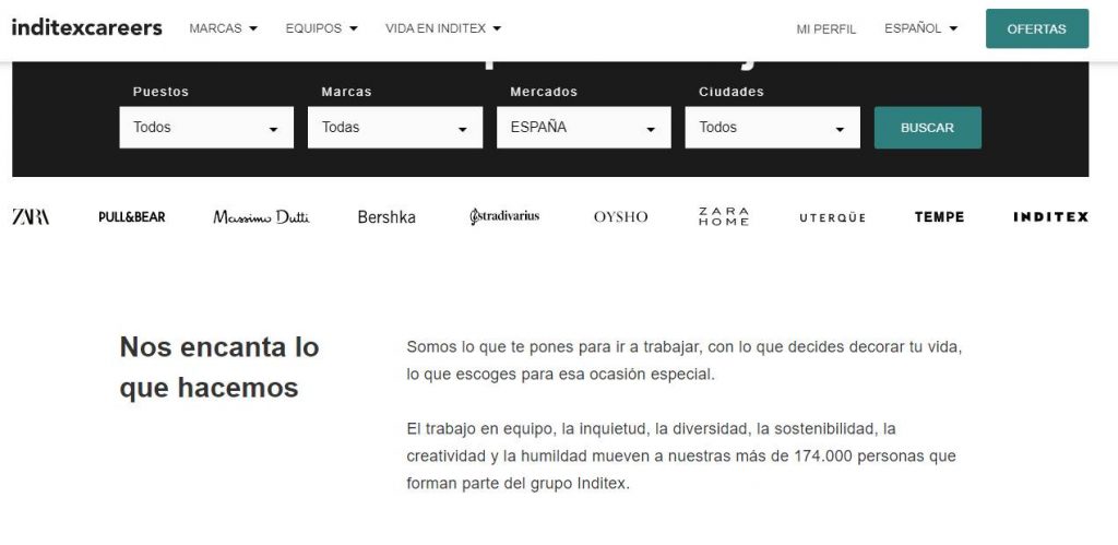 trabajar en pull and bear