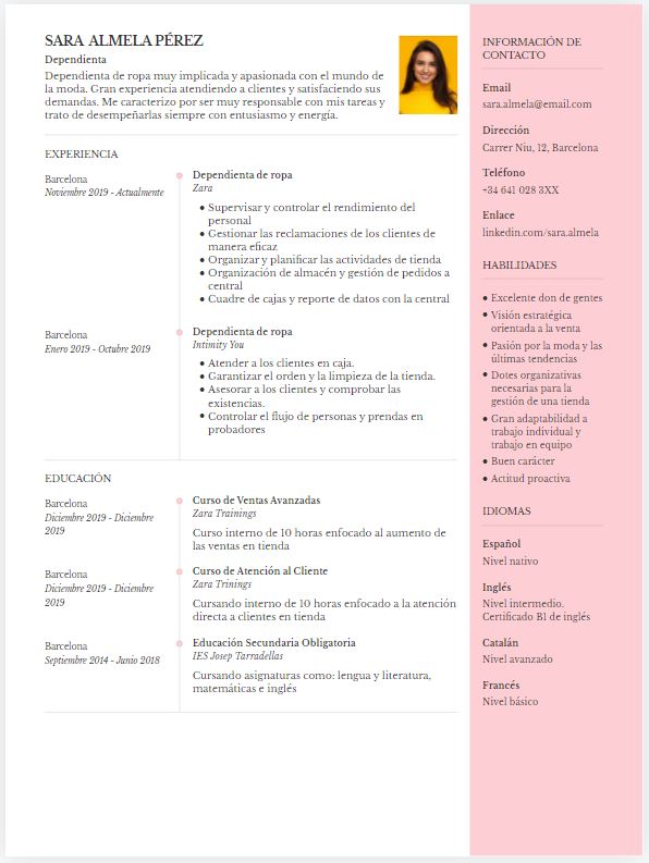 Plantillas de currículum vitae impecables para 2022 | OnlineCV