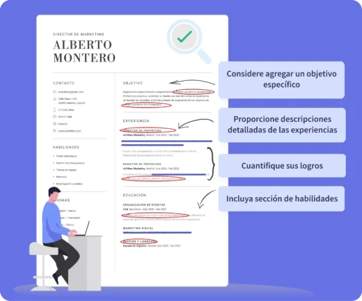 Revision experta de tu CV