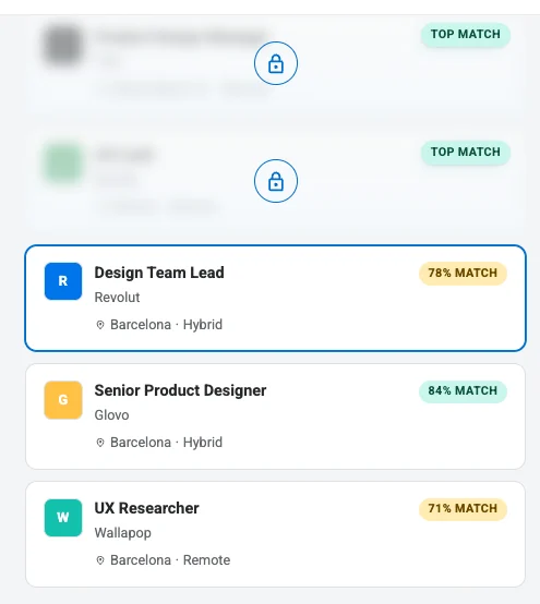 Calcula tu puntuación de compatibilidad y envía tu solicitud